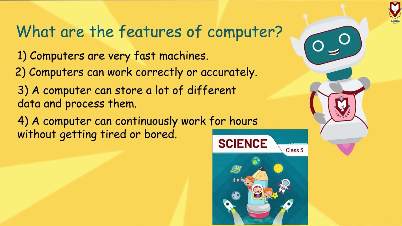 Computer Science | Grade 3 | Introduction to Computer | Ex1 Ch1 | Mero School Nepal