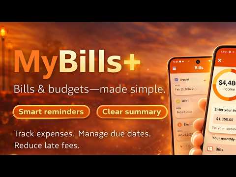 MyBills+ Expense Tracker video thumbnail