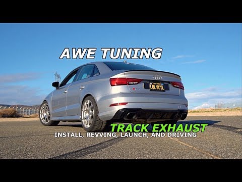AUDI RS3 AWE TUNING TRACK EXHAUST | TURN VOLUME UP |