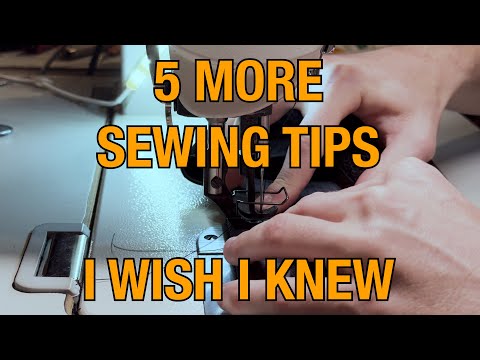 5 MORE Beginner Sewing Ultralight MYOG Tips I Wish I Knew