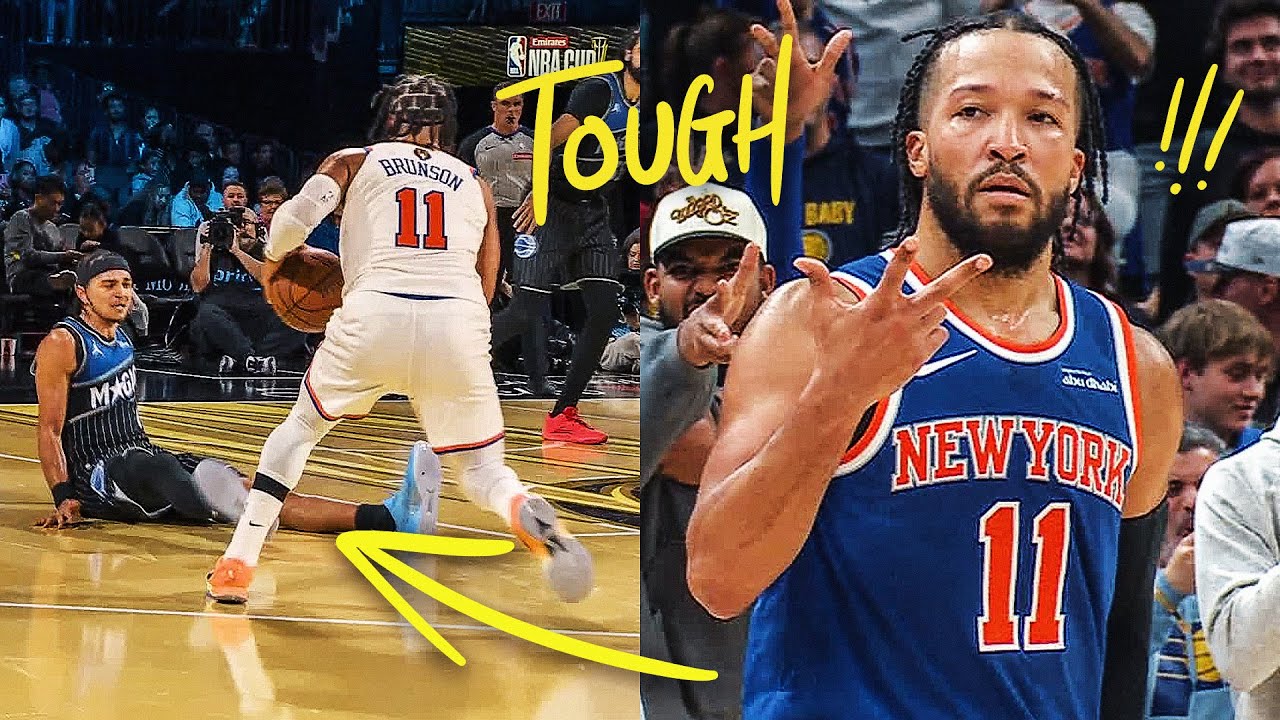 It Gets SPOOKY Guarding Jalen Brunson 😳 | Top Handles of the 2025-26 Season