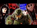 Can The DOOM SLAYER Beat The DEMONS Of Analog Horror