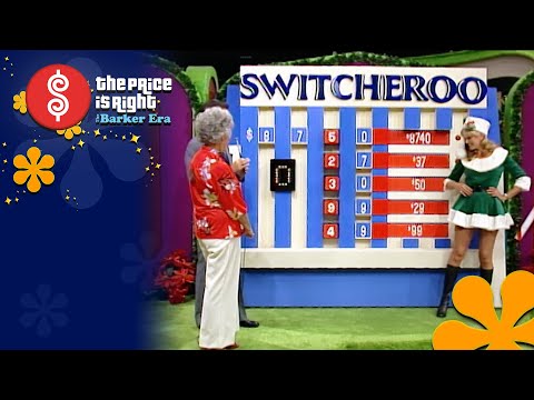 Oh No! Senior Contestant Matches Zero Prizes While Playing SWITCHEROO! - The Price Is Right 1984