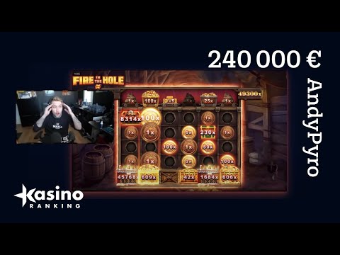 AndyPyro 240 000 euron voitto Fire in the Holesta 60 000x 17.3. Casinobudilla! (täyspitkä)