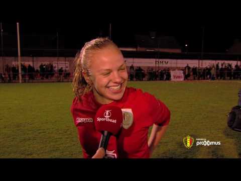 En toen stond Sarah Wijnants plots zonder broek tijdens interview