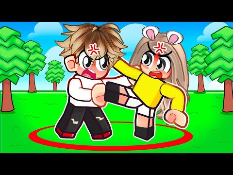 CeeGee vs Yasi LAST TO LEAVE THE CIRCLE in Roblox!