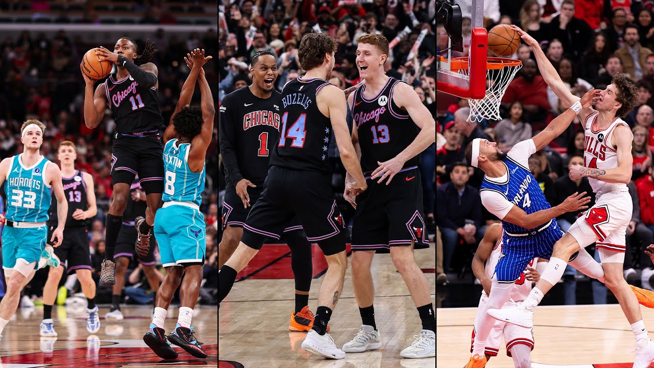 January Top 10 Plays 🤩 Game-Winners, Crazy Posters & Chasedown Blocks | Chicago Bulls