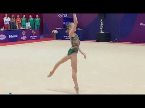 Dara Stoyanova - Amazing Hoop Routine at - Sofia International Cup 2025 live