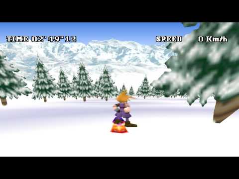 Final Fantasy VII Walkthrough Part 63 SnowBoardin'