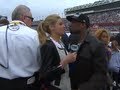 50 Cent awkward kiss with Erin Andrews