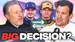 Zak Brown: Would I TURN DOWN Max Verstappen to keep Lando Norris? | Up To Speed