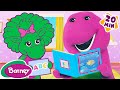 Reading Makes Us Happy Reading And Writing For Kids Barney The Dinosaur
