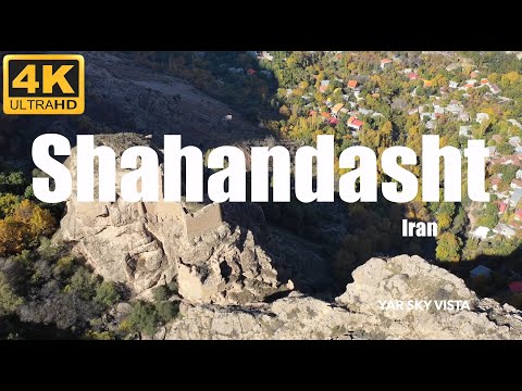 Shahandasht - Malek Bahman Castle - Longest Dynasty - Iran - Drone 4K UHD - Planet Earth