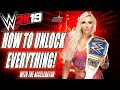 WWE 2K19 How To Unlock Everything