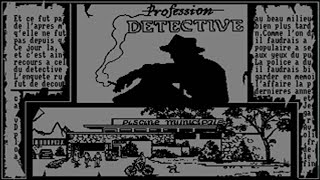 [Amstrad CPC] Profession Detective - Longplay