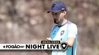 NIGHT LIVE: ANSELMI CRÊ QUE TIME BASE DO BOTAFOGO É COMPETITIVO