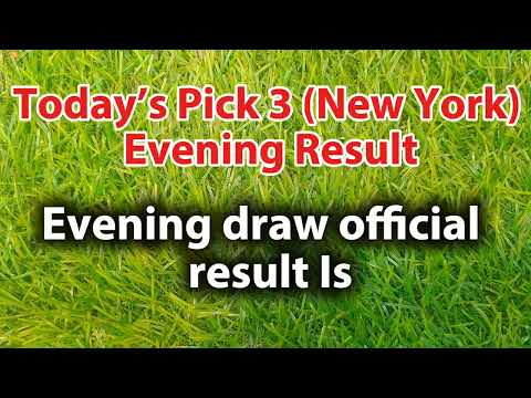 Nyc Pick 3 Evening