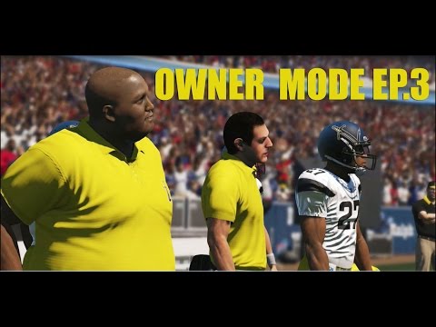 Madden 15 PS4 Connected Franchise Owner Mode EP. 3:First Game Vs. Bills