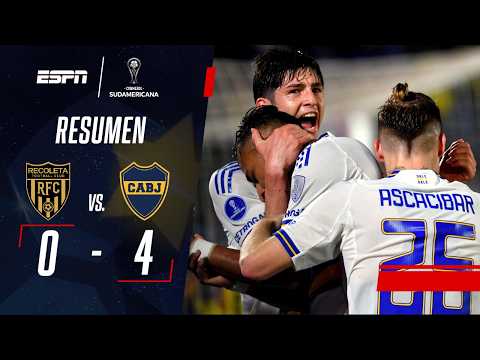 Video: BOCA APLASTÓ A RECOLETA EN PARAGUAY Y PASÓ A CUARTOS