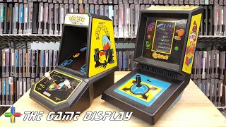 Pac-Man & Q*Bert 1980s Mini Table Top Arcade Machines