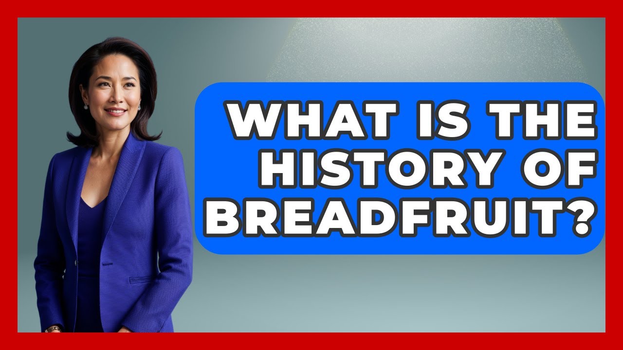 What Is The History Of Breadfruit? - The Caribbean Expert