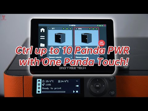 Control up to 10 Panda PWR units with a single Panda Touch!