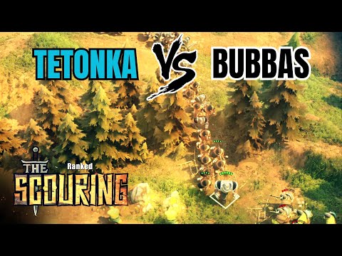 나무 사이로 궁수 매복 공격! 테톤카 vs 버바스 (1전 2선승제) | 랭킹전 | 리포지드 모드