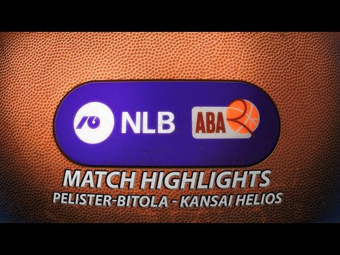 9. krog NLB ABA League 2 2023/24 - Kansai Helios Domžale : Pelister- Bitola - vrhunci (81:83)