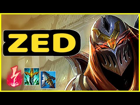 ZED VS RYZE MID GAMEPLAY GRANDMASTER I