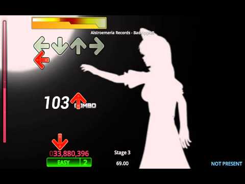 Stepmania Bad Apple EASY Dancing pad