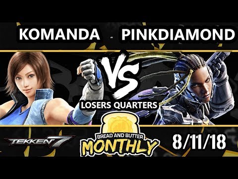 BnB 5 Tekken 7 - Komanda (Asuka) Vs. PINKDIAMOND (Raven) - T7 Losers Quarters
