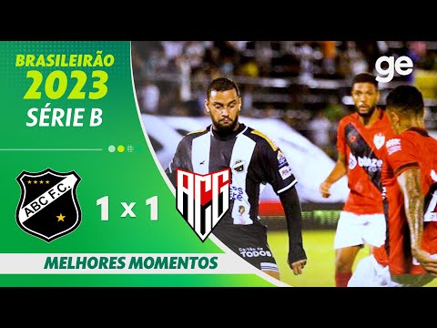 Gols e lances de ABC-RN x Atlético-GO
