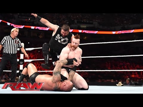 Randy Orton & Cesaro vs. Sheamus & Kevin Owens: Raw, Aug. 17, 2015