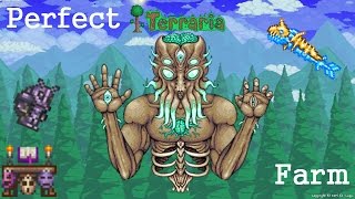 Terraria - Perfect Moon Lord Farm: Expert Mode, No Cheese, No Health Potions