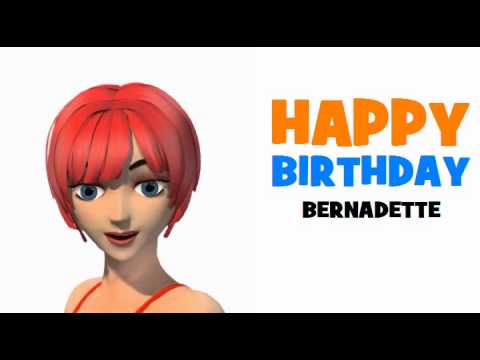 HAPPY BIRTHDAY BERNADETTE!