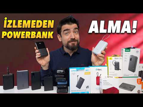 EN ÇOK SATAN 10 POWERBANK'İ TEST ETTİM!