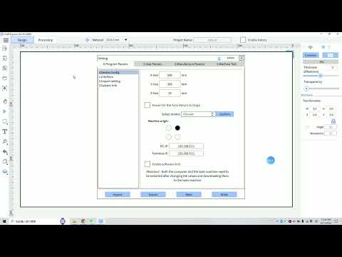 Craft Express Laser ARC C1 Engraving Machine - Change IP Address and Upgrade the Firmware