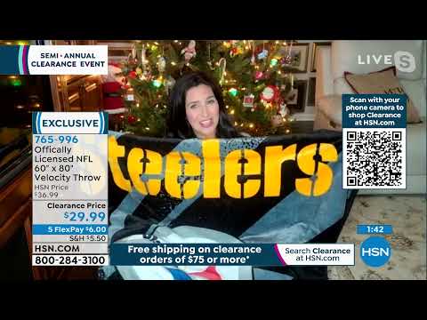 HSN | Semi-Annual Football Fan Shop Clearance 12.27.2021 - 06 PM