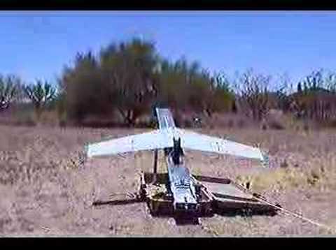 Portable Small UAV Catapult 3  Surrgate Glider
