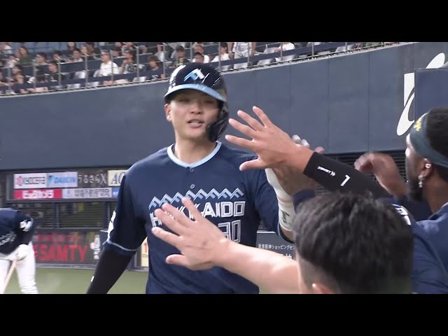 【6回表】女房役の一発!! ファイターズ・郡司裕也 レフトスタンドへの今季第6号ソロホームラン!! 2025年8月2日 オリックス・バファローズ 対 北海道日本ハムファイターズ