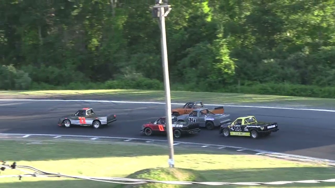 CG McDonald Races Mighty Trucks at Star Speedway