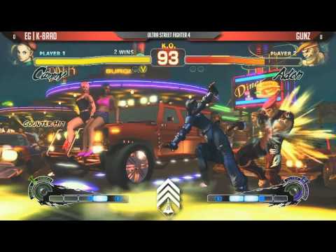 Xanadu Games Monthly 8/23/2014 - USF4 - EG | K-Brad VS. Gunz