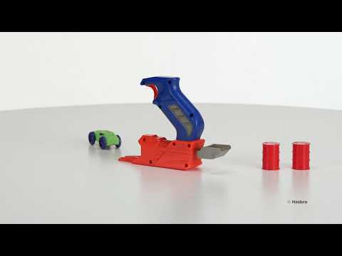 NERF Nitro - Throttleshot Blitz Blue Blaster - 360 Degree