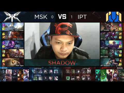 Pro Gaming Series 2017 Summer Split Week 3 Day 1 - MSK vs IPT Game 2/2