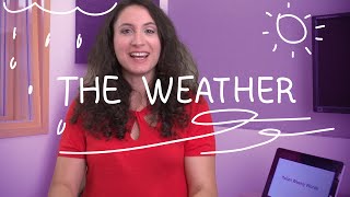 Weekly Italian Words with Ilaria - The Weather