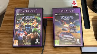 Evercade Visco Arcade 1 and 2. 