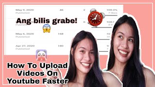 HOW TO UPLOAD VIDEOS FASTER ON YOUTUBE WITHOUT WIFI | Android and Ios