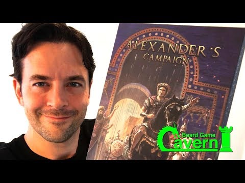 How to play "Alexander's Campaign" - Board Game Cavern