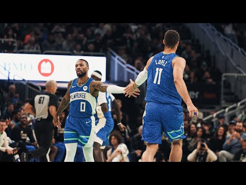 Highlights: Bucks 131 - Wizards 128 | Brook Lopez Bucks Career High 39 Points | 11.24.23