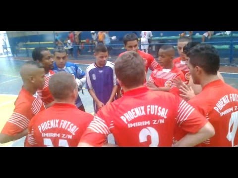 PHOENIX IMIRIM X REAL MANGUE PIRITUBA FUTSAL 23 02 2014 1º Tempo (1º Quadro)